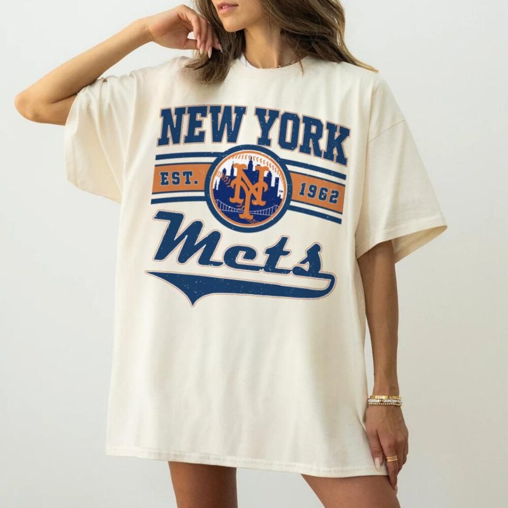 Vintage New York Mets New York Baseball New York Est 1962 Vintage shirt unisex 5